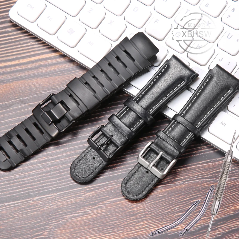 Silicone Wtach Strap Suitable for Suunto X-Lander Men's Sports Wristband 22mm Black Rubber Bracelet Watch Accessories