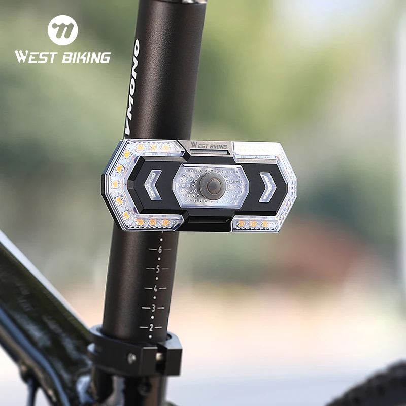 WEST BIKING беспроводной пульт дистанционного управления задний фонарь мигающий