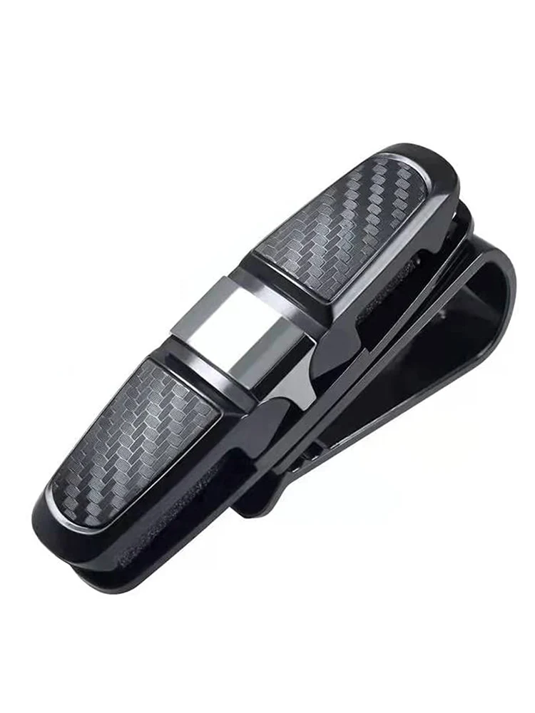 

Sunglasses Holder For Car Sunglasses Holder Clip Hanger Eyeglasses Mount For Car Double-Ended Clip Car Glasses Holder