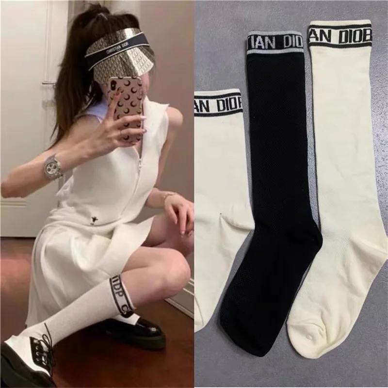 

Spring and summer 2023 thin silk stockings breathable cotton socks