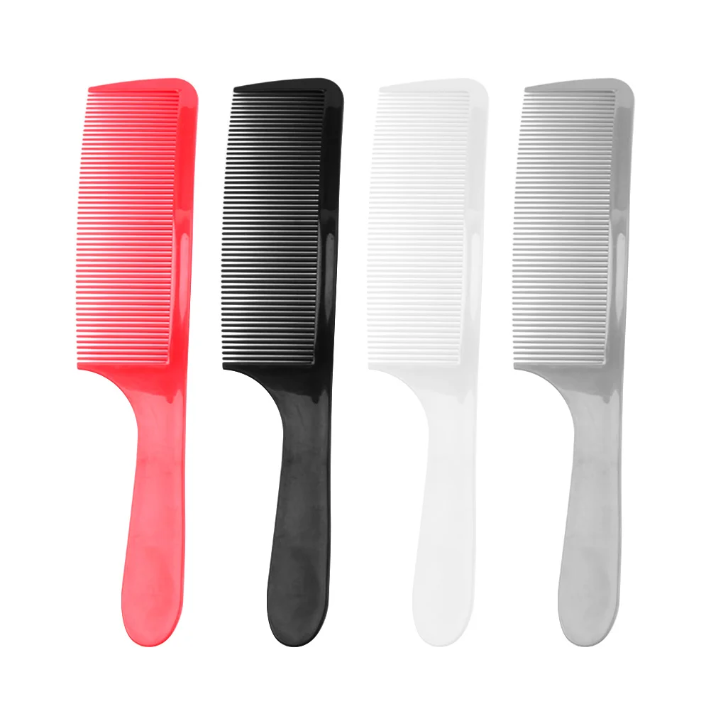 

4pcs Men Hair Styling Comb Round Handle Comb Hair Cutting Comb for Barber Shop