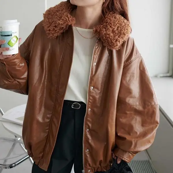 2024-03 Осень и зима Новая японская мода Ваш бренд DC Синтетическая кожа Американская