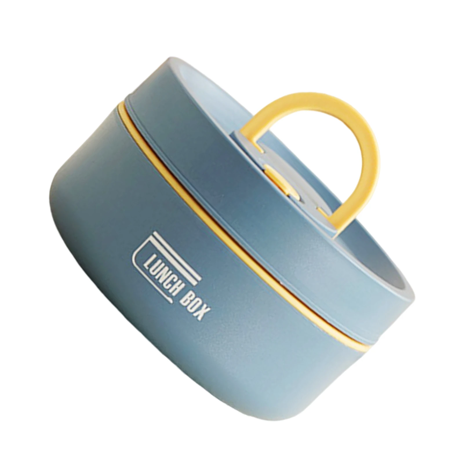 

Детский контейнер для еды, контейнер для еды со складной ручкой, герметичный и можно мыть в посудомоечной машине для детей, студентов, взрос...