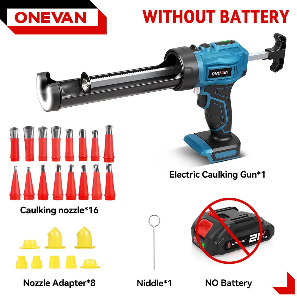 

ONEVAN Беспроводной клеевой пистолет для стекла 18В
