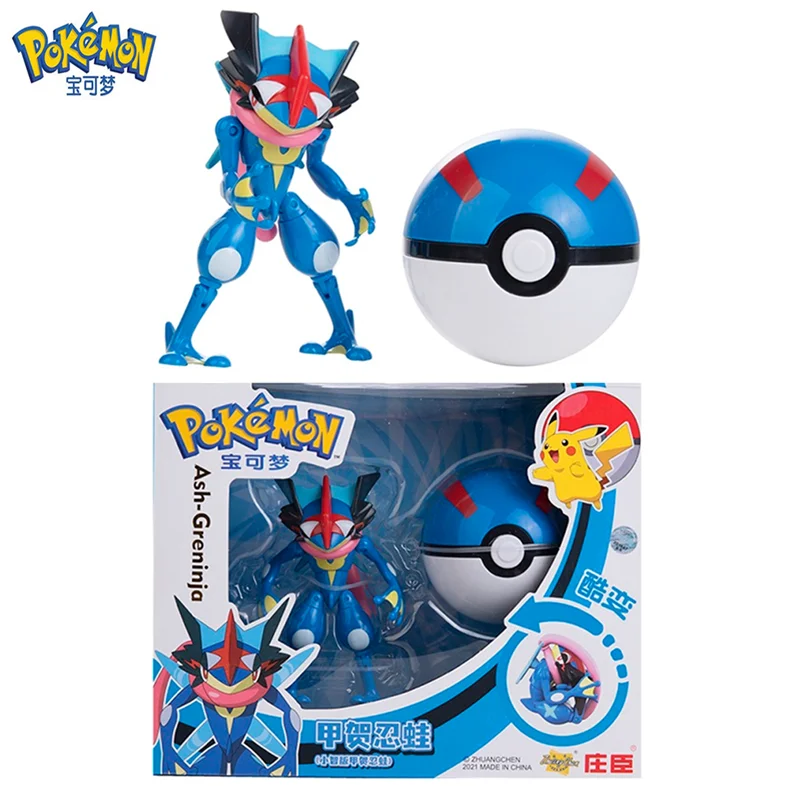 12 видов стилей покемон аниме фигурки деформации Пикачу Eevee Mewtwo Greninja Pokeball фигурки питомцев экшн-модель игрушки детские подарки