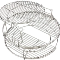 tlx3 tier 5 piece replacement kit for large bbq grill basketstainless steel grill stack rack