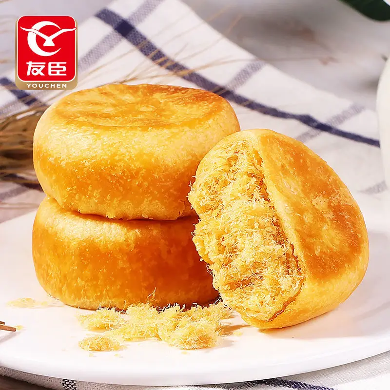 

Youchen Meat Floss Biscuits Nutritious Breakfast Pastries