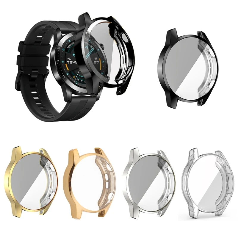 

TPU Protector Cover Durable Protective Watch Shell for Watch GT2 46mm W3JD