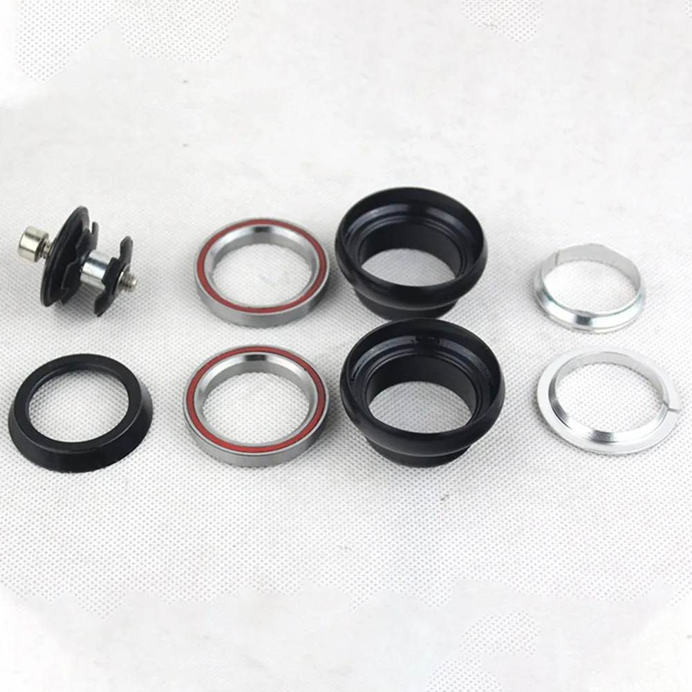 

34mm 1-1/8\" Threadless MTB Road Bike Bicycle Sealed External Bearing Headset Kit Bowl Set Aluminum Alloy External Nose Bowl