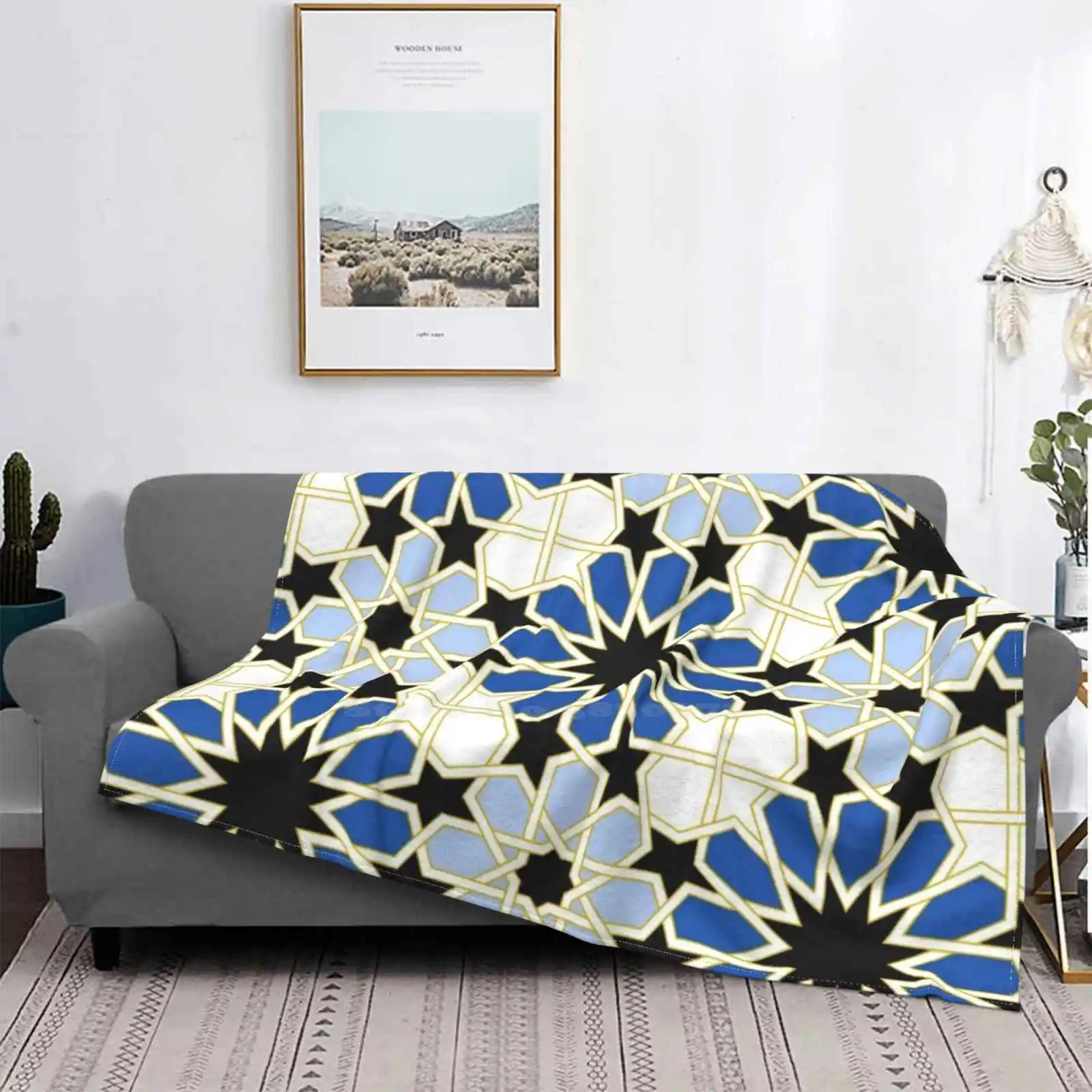 Арабская плитка Iv 1 низкая цена новый принт новинка модное мягкое одеяло арабская