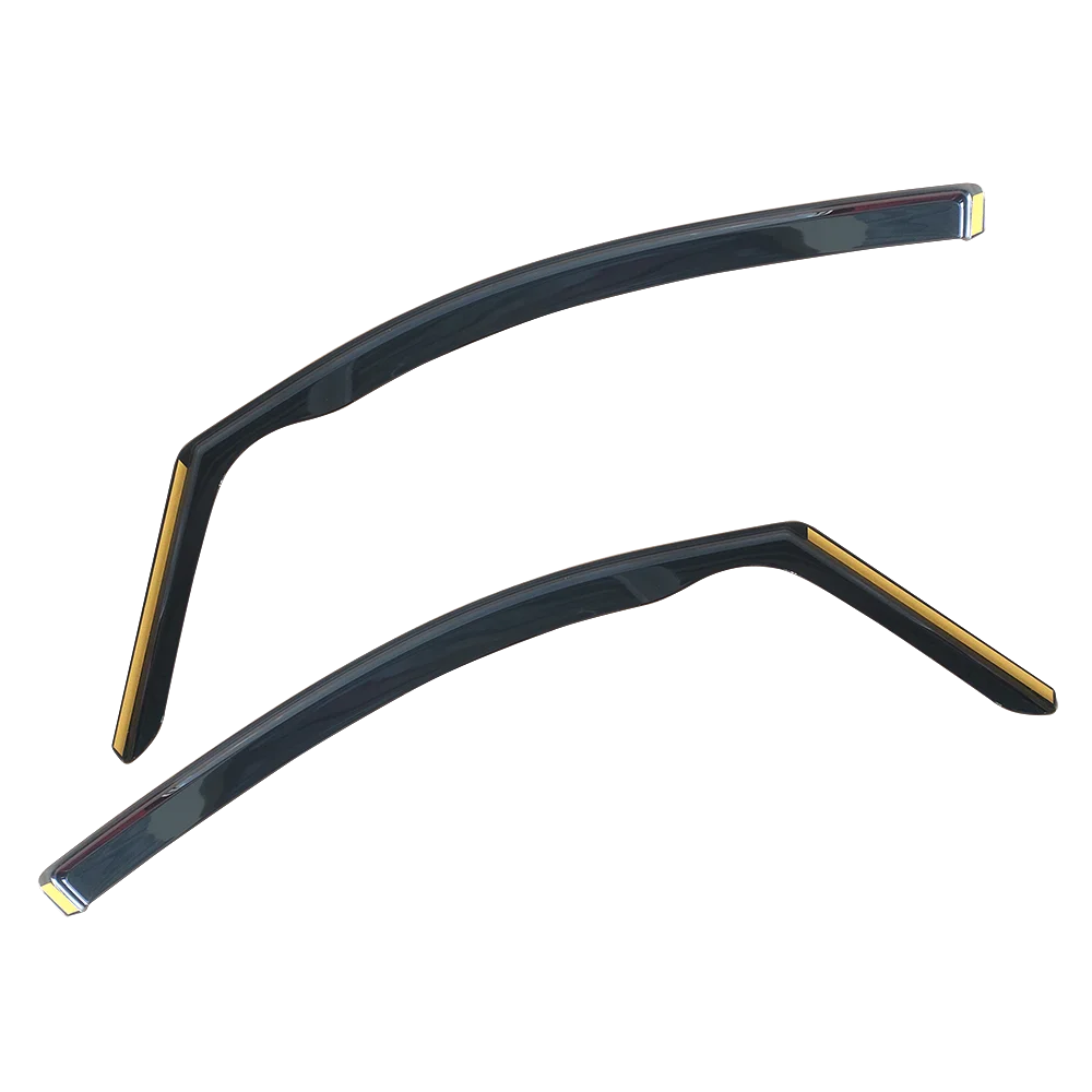 Фото Ветровики In Channel Rain Guards Premium для окон, дефлекторы для VOLKSWAGEN VW CADDY 3-го поколения 2004-2020, внутренние вентиляционные козырьки №3