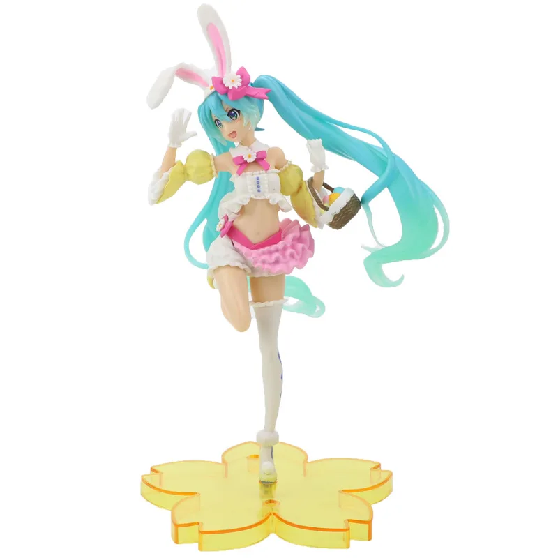 Аниме Hatsune Miku милые Мультяшные кавайные статуэтки виртуальной певицы манги