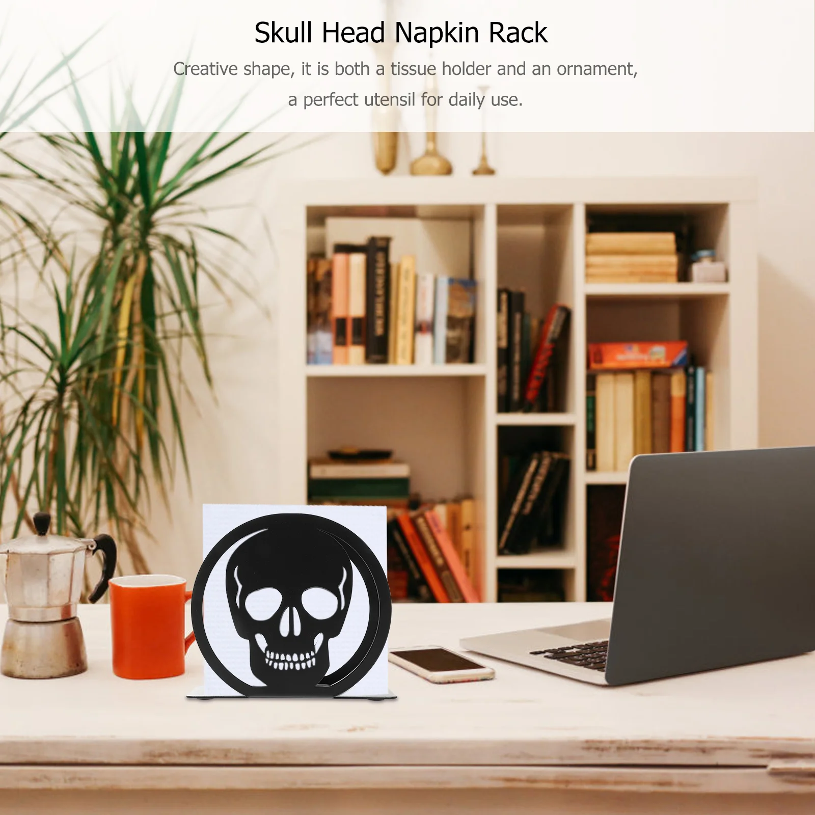 

1Pc Head Tissue Holder Hotel Napkin Container Paper Towel Tissue Stand