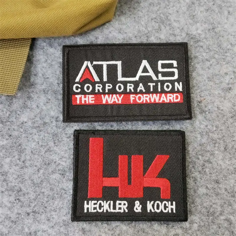 Нашивка GLOCK HK с вышивкой