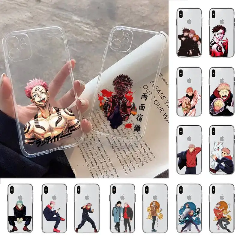 

Babaite Jujutsu Kaisen Itadori Yuji Phone Case for iPhone 11 12 13 mini pro XS MAX 8 7 6 6S Plus X 5S SE 2020 XR cover