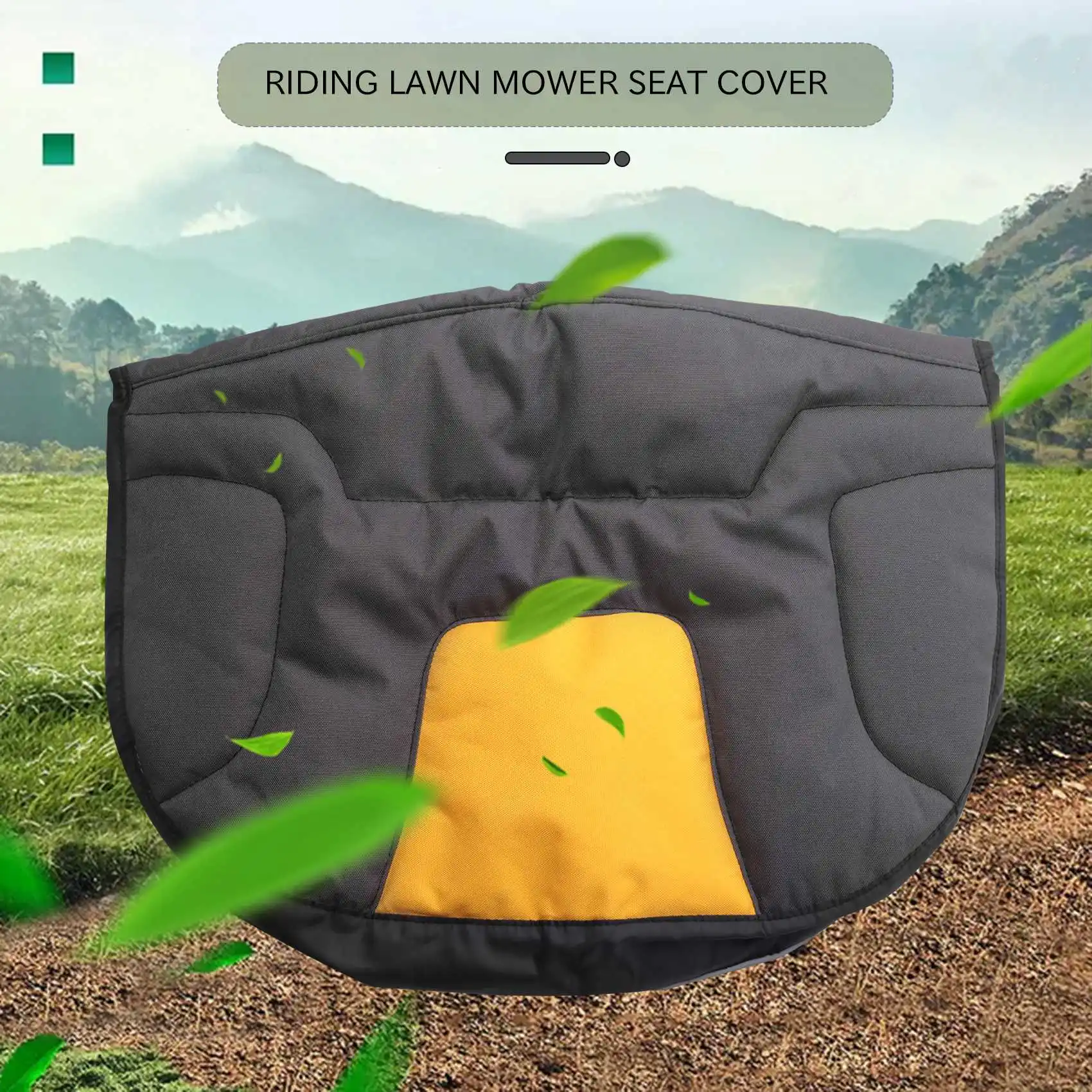 Универсальный чехол на сиденье трактора для газонокосилки мягкий комфортный