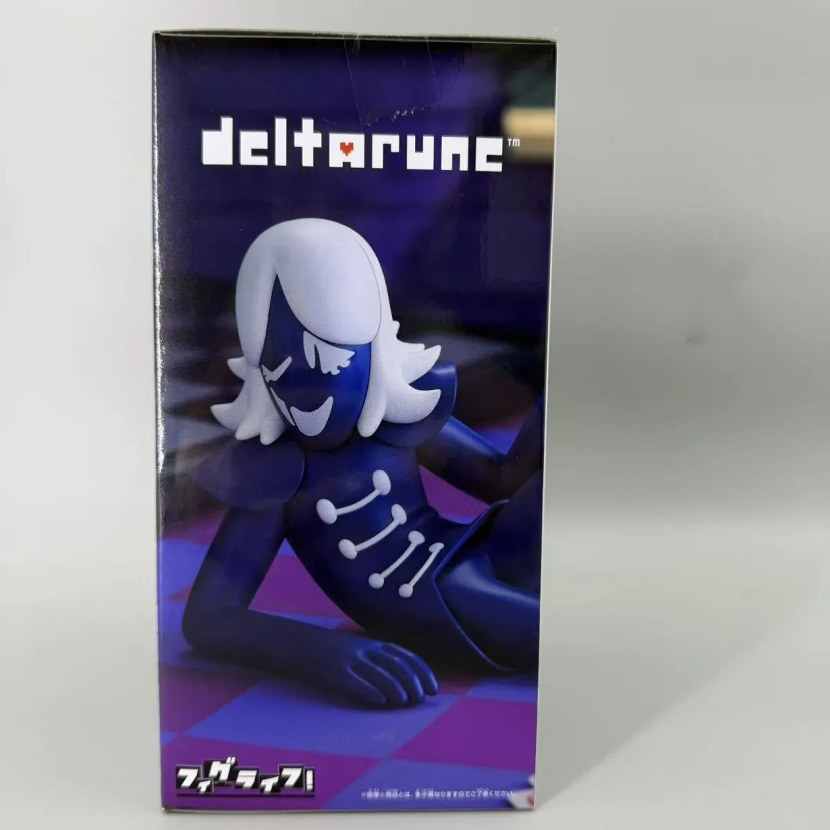 Фото Оригинальная коллекционная фигурка BANPRESTO Bandai DELTARUNE Roulxs Kaard FigLife, модель аниме-персонажа, подарок №3