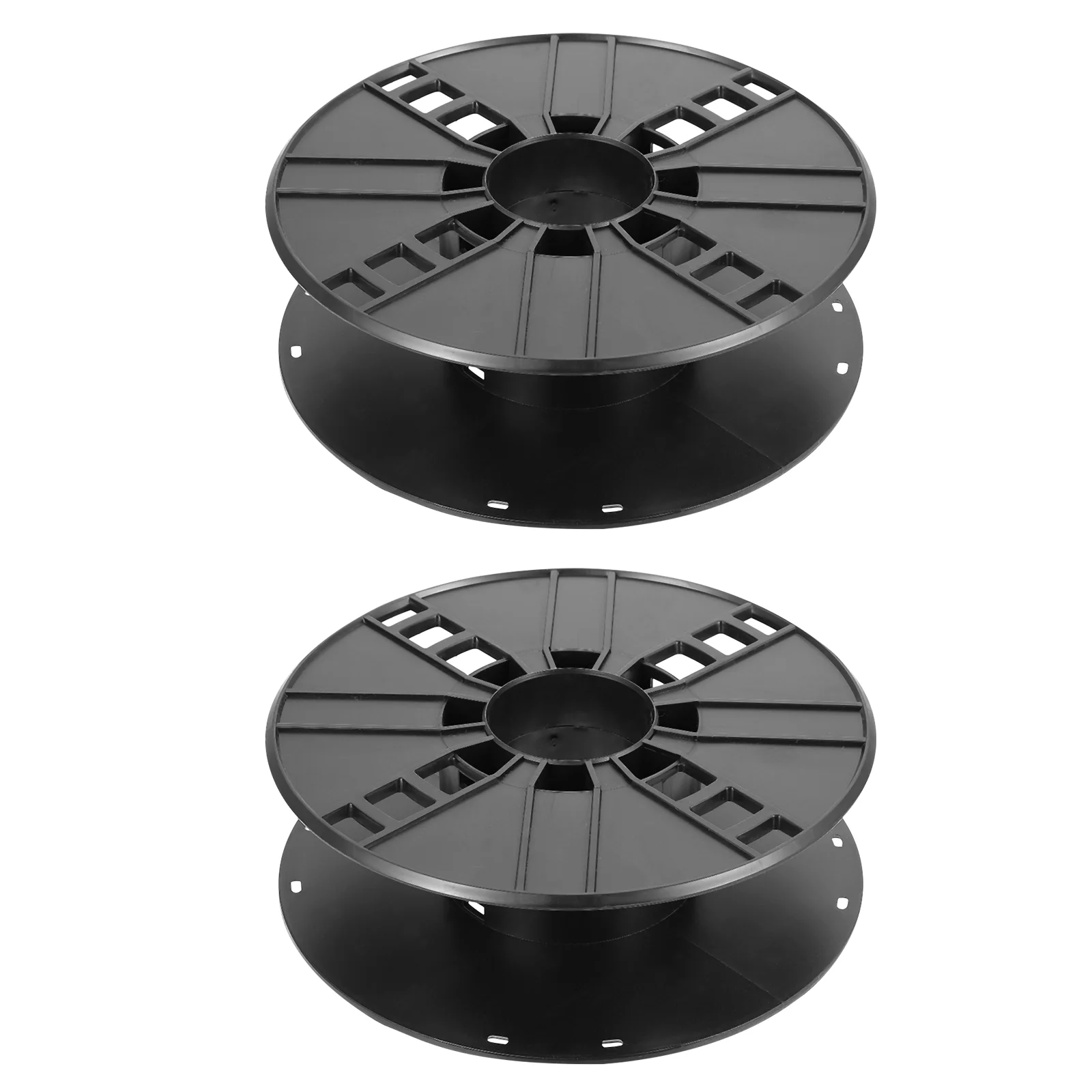 

2pcs 3D Cord Tray Ightweight Cord Cable Storage Reel Cord Organizer for Home 3D Consumables Cord Holder