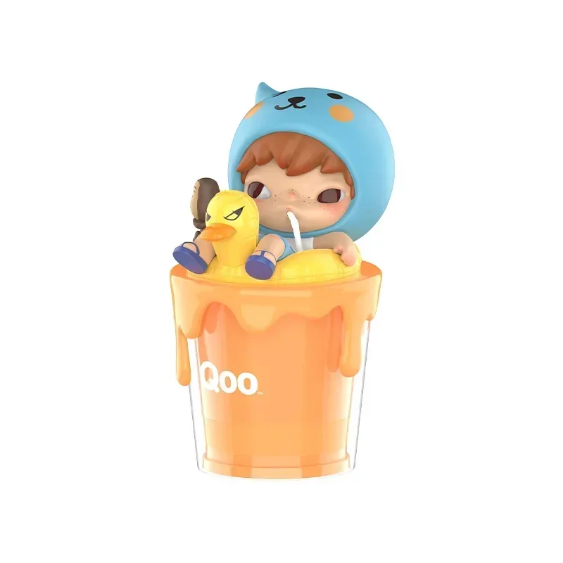 POPMART Hirono X Qoo Blushing After Drinking Series Модная слепая случайная коробка игрушки Mystery Box Guess Bag Фигурка-сюрприз (art.: 3920d2a1fca73) - 3920d2a1fca73