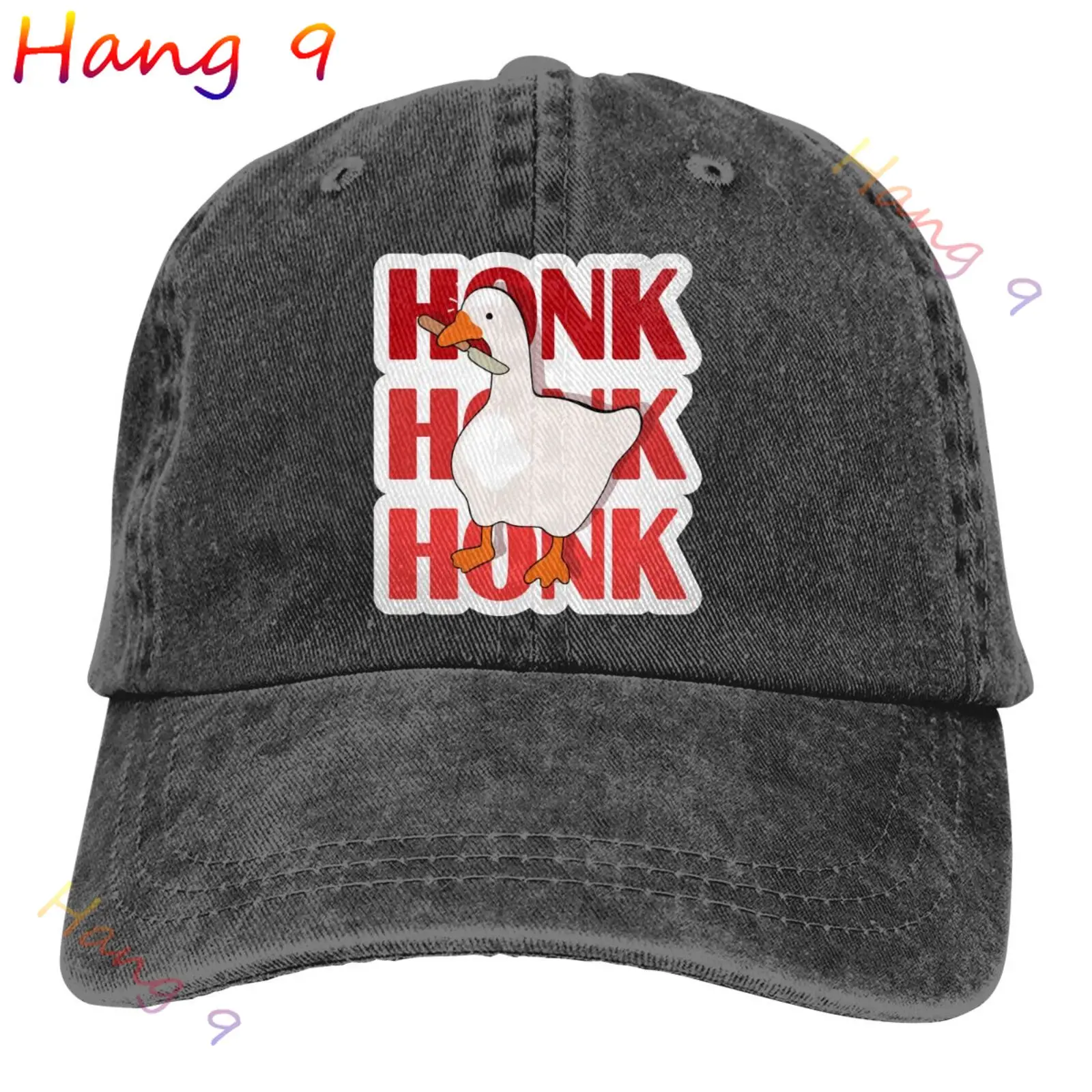

Humorous Goose Honk Vintage Baseball Cap Men Hats Women Visor Protection Snapback Untitled Goose Game Sandwich Caps