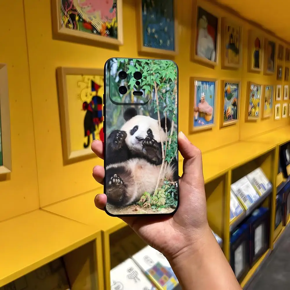 Фото Чехол для телефона Fubao Animal Panda, силиконовый чехол для Redmi Note 15 A7 Xiaomi 17 Ultra 15 14 Pro Plus 4G 5G №1