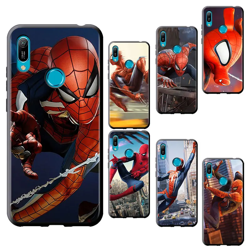 

Marvel Spiderman Anime For Huawei Y5P Y5 Y6S Y6P Y6 Y7A Y7P Y7 Y8S Y8P Y9S Y9 2018 Prime PRO 2019 2020 Black Silicone Phone Case