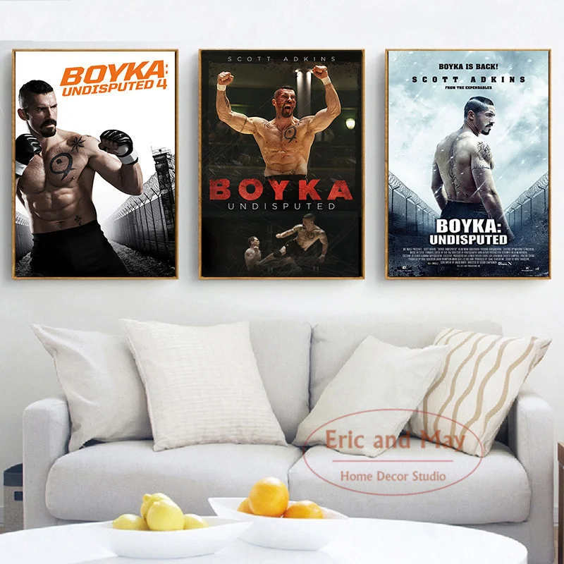 

Boyka классический фильм неспоримый Iv постер и печать картины на холсте на стене настенные украшения для гостиной