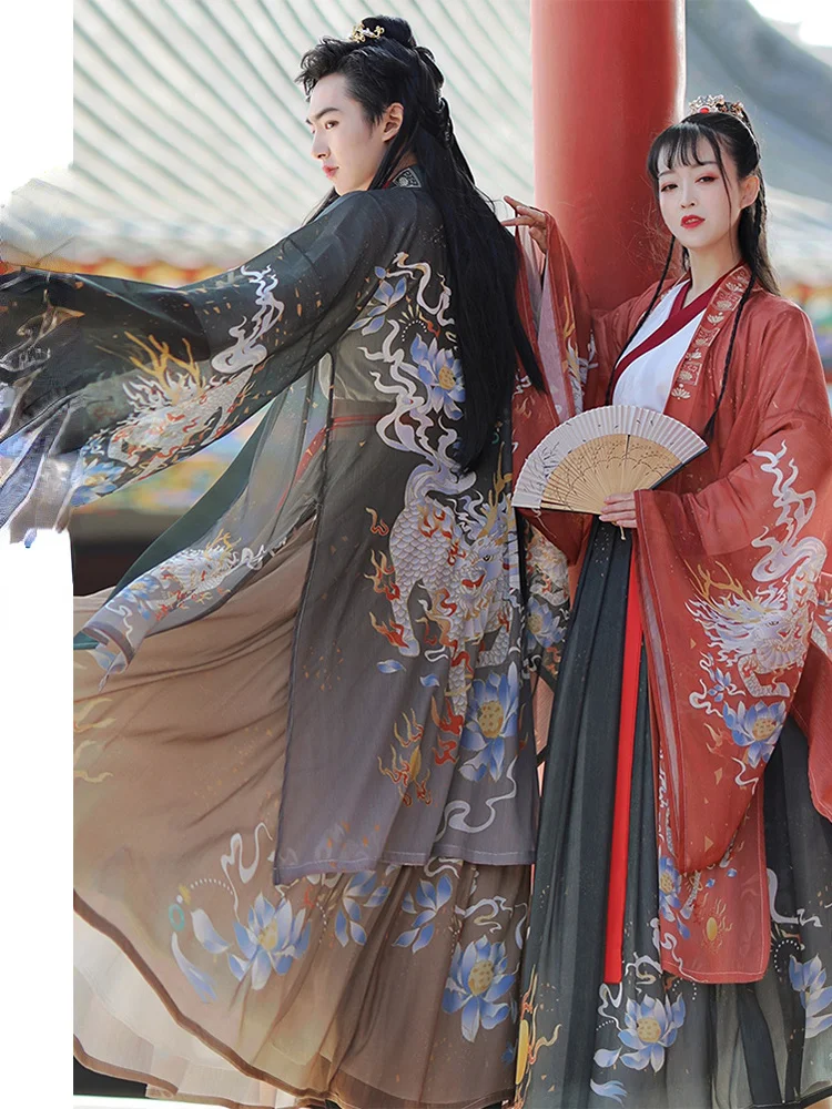 

Традиционная одежда ханьфу в китайском стиле, традиционный костюм династии Тан, традиционное национальное танцевальное платье, современное кимоно Hanbok, ретро трендовый костюм