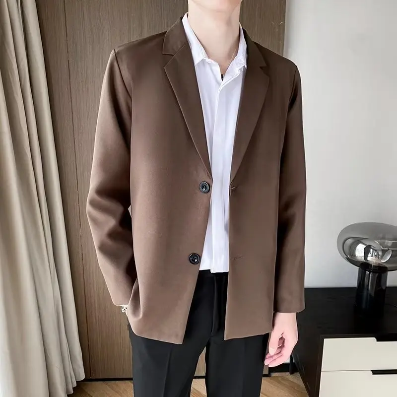 

Men's Small Suit Single Western Autumn New British Casual Suit Coat Men Suits for Men Blazer Masculino Mens Blazers