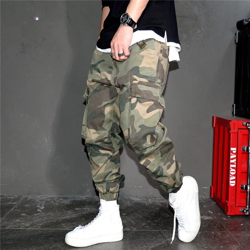 

High Quality American Military Camouflage Tactical Cargo Pants Men Clothing Outdoor Streetwear Joggers Harajuku Casual Trousers