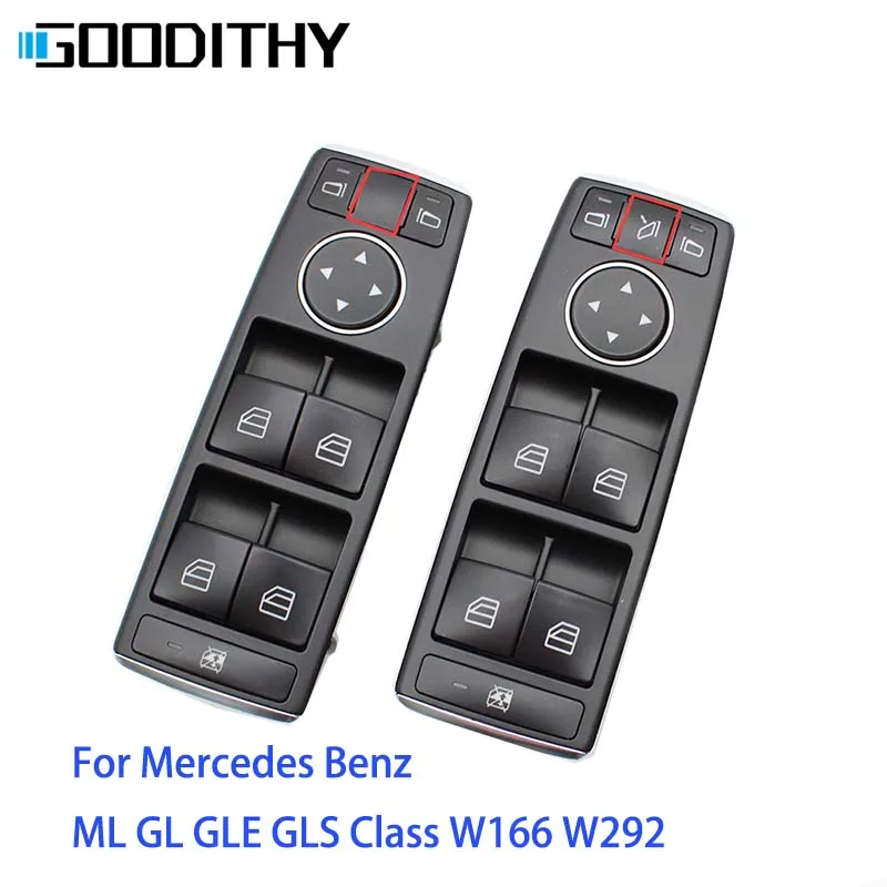 

Кнопка переключателя стеклоподъемника для Mercedes Benz ML GL GLE GLS Class W166 W292 1669054400