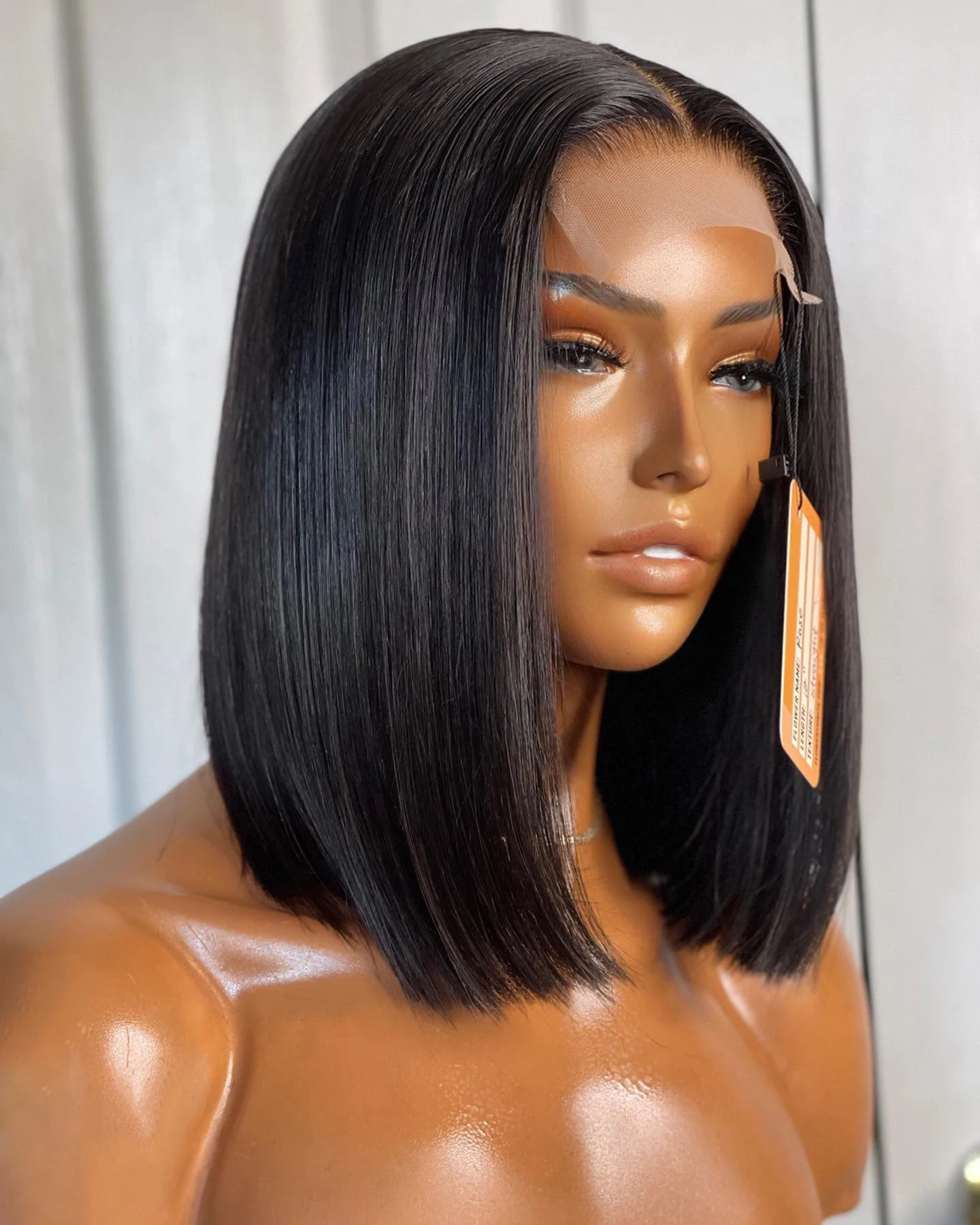 Straight Short Bob Wig 13x6 13x4 Lace Frontal Human Hair Wigs Brazilian Pre Plucked Glueless 4x4 Closure Wig For Black Women