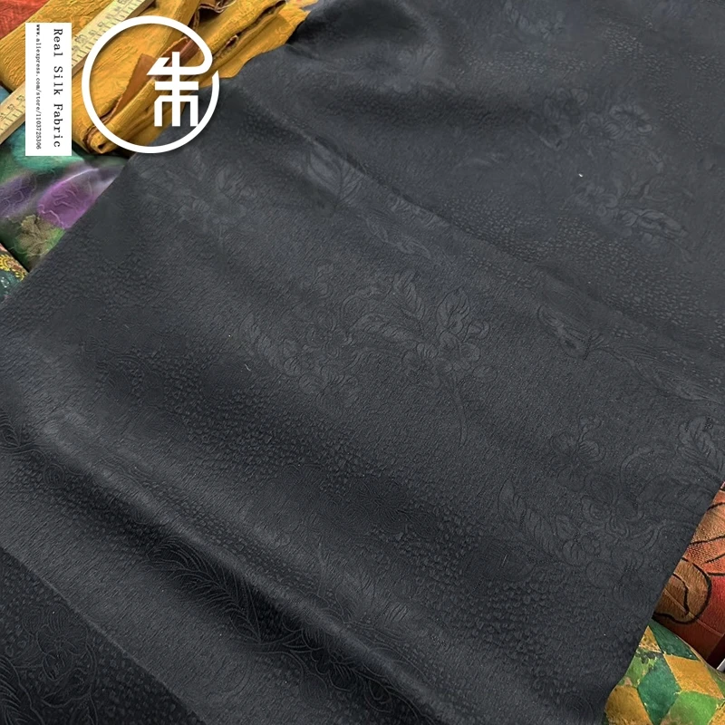 Высокое качество креп натуральный шелк геймпад Гуандун 100% дизайнерская ткань