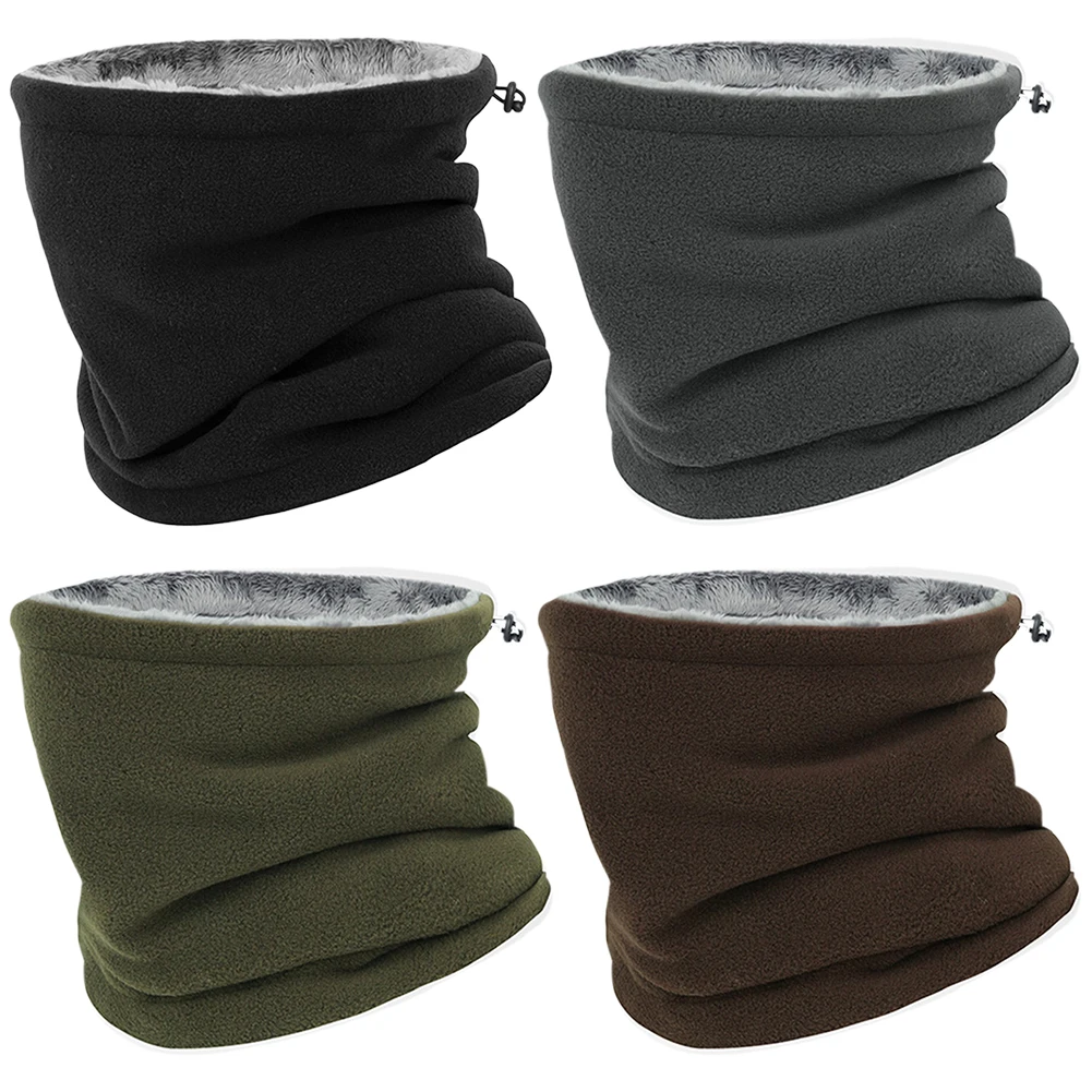 Мужские и женские шарфы на шею ветрозащитный шарф для холодной погоды Флисовый