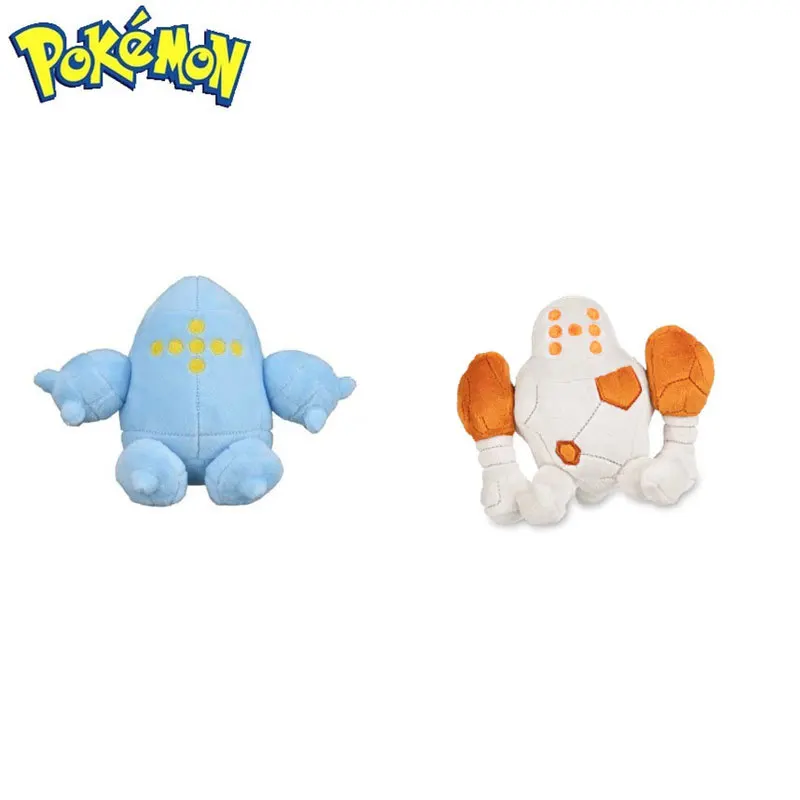 

TAKARA TOMY Plush Pokemon Anime Regirock Regice Sleeping Pet Cute Animal Plush Soft Stuffed Cartoon Toy Gift for Kids Children