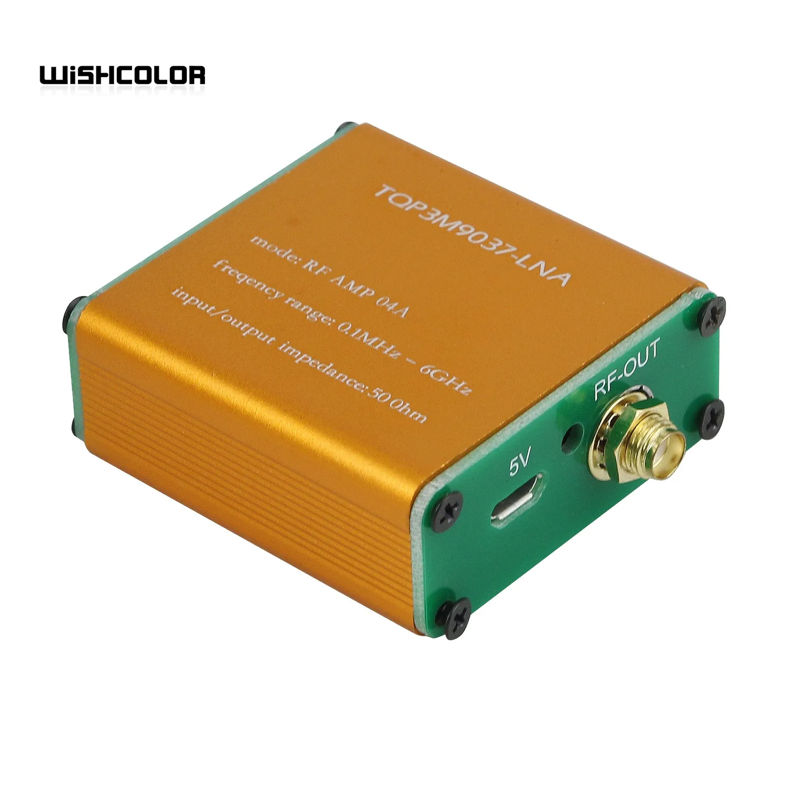 Wishcolor RF AMP 04A 0 1 МГц-6 ГГц усилитель с низким уровнем шума