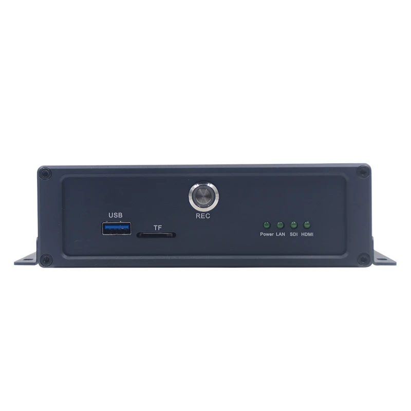 Фото Высококачественный UHD 4K60 HDMI видеокодер для потоковой передачи SRT RTMPS WebRTC, 12G SDI кодер №4