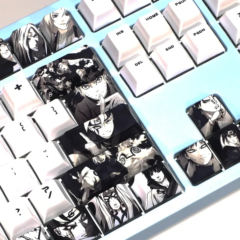 

Anime Keycaps 108 Keys For Mechanical keyboard Gaming PBT Cherry Profile Japanese Cartoon Keycap For Mx Switches Key Cap Custom