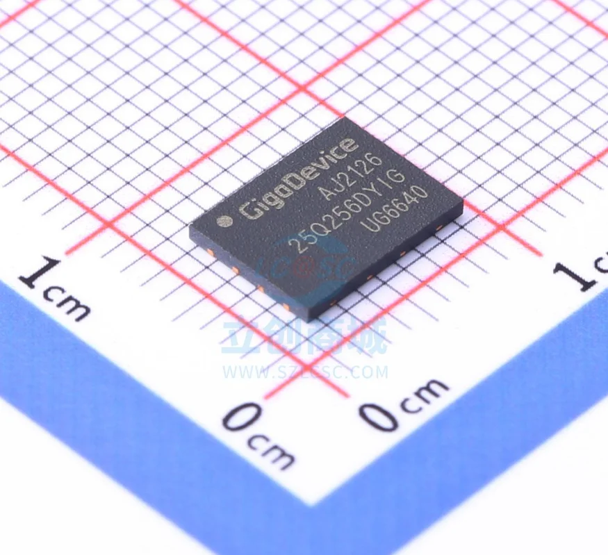 

100% GD25Q256DYIGR Package WSON-8 New Original Genuine NOR FLASH Memory IC Chip