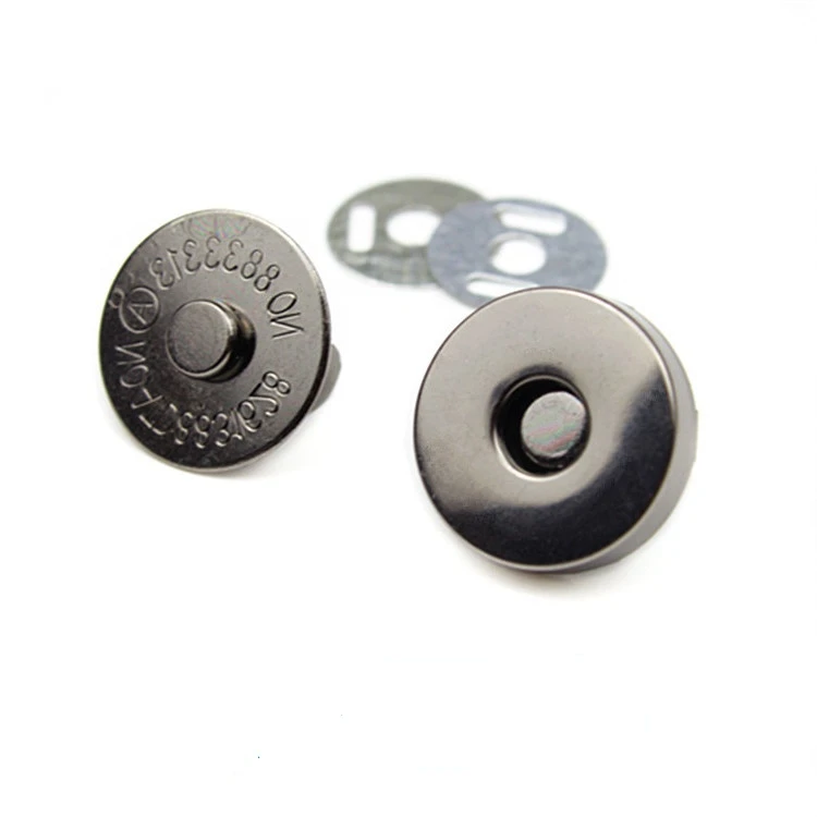 20 sets Wallet button mix size Bags Buttons Metal snaps Environmental clasps Thickening magnetic Automatic adsorption buckle |