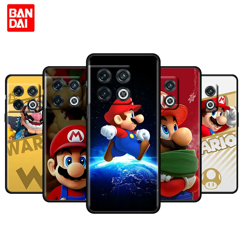 

Cover Case for OnePlus 9 9R 9RT 8 8T 10 Nord CE N200 2 N100 N10 Pro RT 5G Soft Cell Casing Phone Korea Super Mario Characters