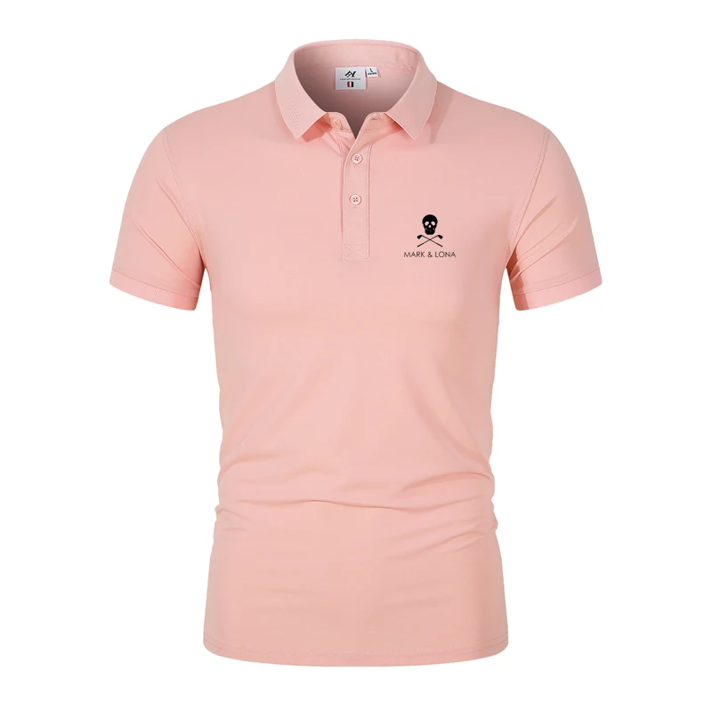 

Мужская быстросохнущая дышащая футболка-поло для гольфа, Повседневная Деловая спортивная футболка с коротким рукавом, лето 2022