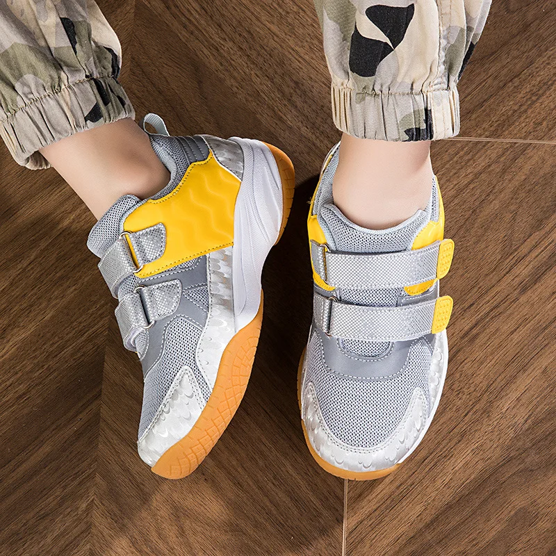 Children's Badminton Shoes Outdoor Training Tennis Shoes Children's Fashion Comfortable Badminton Shoes Size 30-40