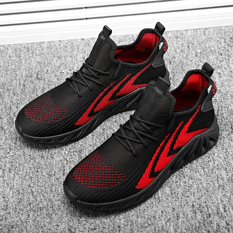 Super Light Running Shoes For Men Sneakers Breathable Mesh Sport Shoes Soft Walking Shoes Plus Size Tenis Masculino