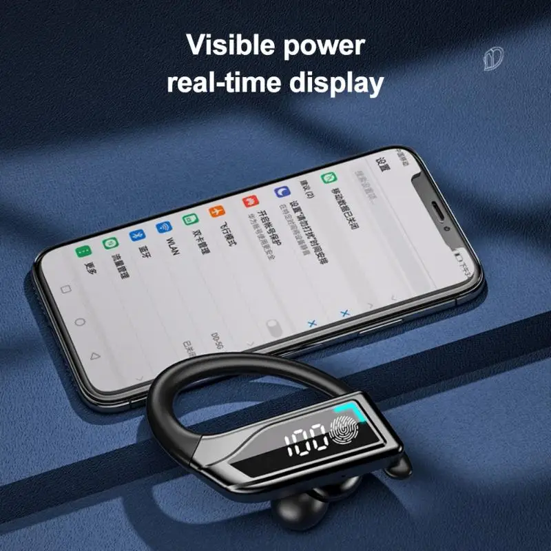 Bluetooth-compatible Earbuds 5.2 Wireless Headphone Mini Stereo Headset In-Ear Touch Control For All Phones |