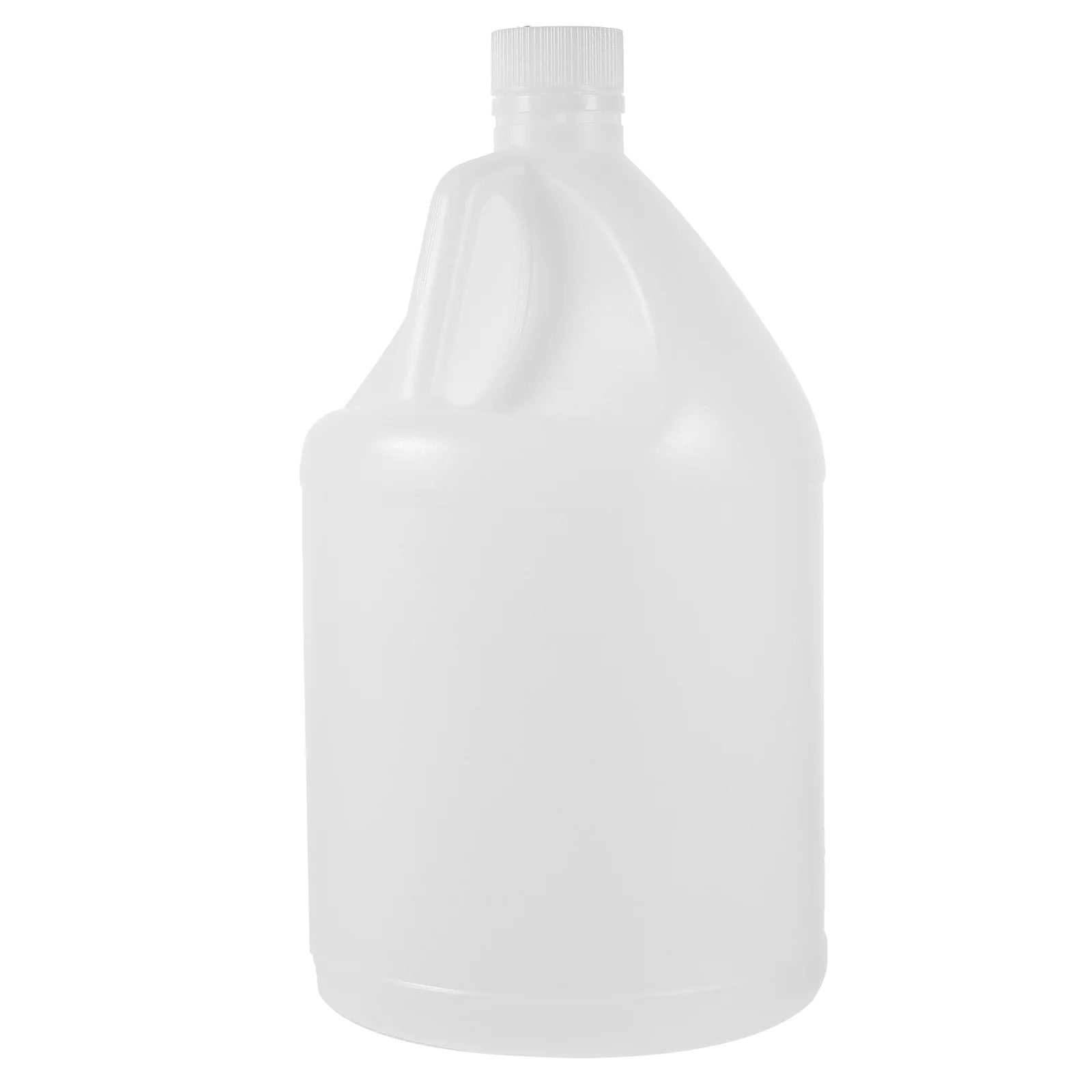 

1-Gallon Plastic Jug Reusable F-Style Plastic Jug Storage Containers Ergonomic Handle Hdpe Construction Residential Or