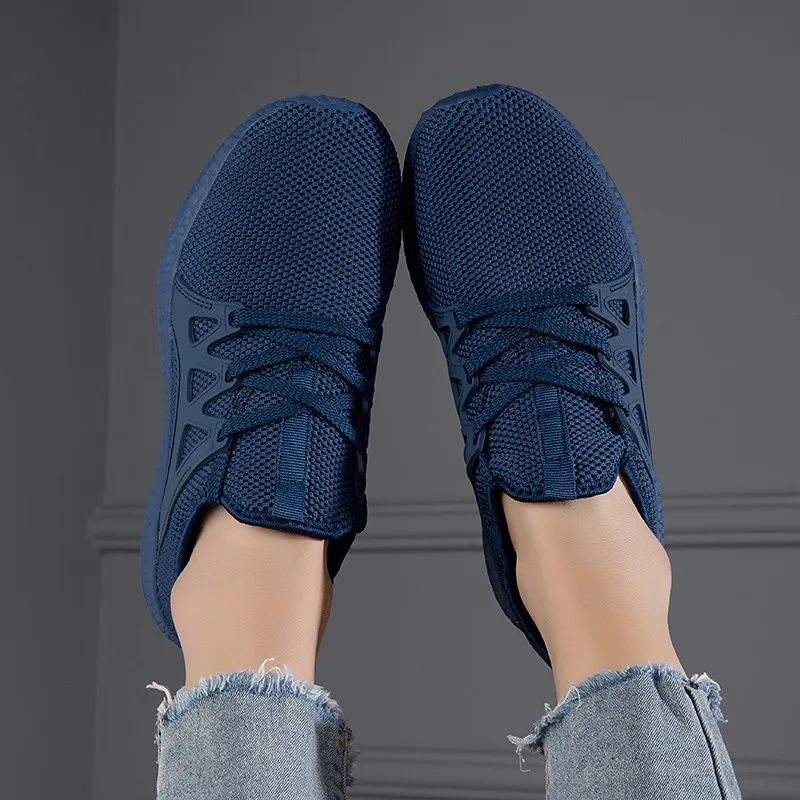 Summer Hot Selling Men Running Sneaker Mesh Men's Sport Shoes Lightweight Cheap Women Outdoor Training Shoes Plus Size 32-47