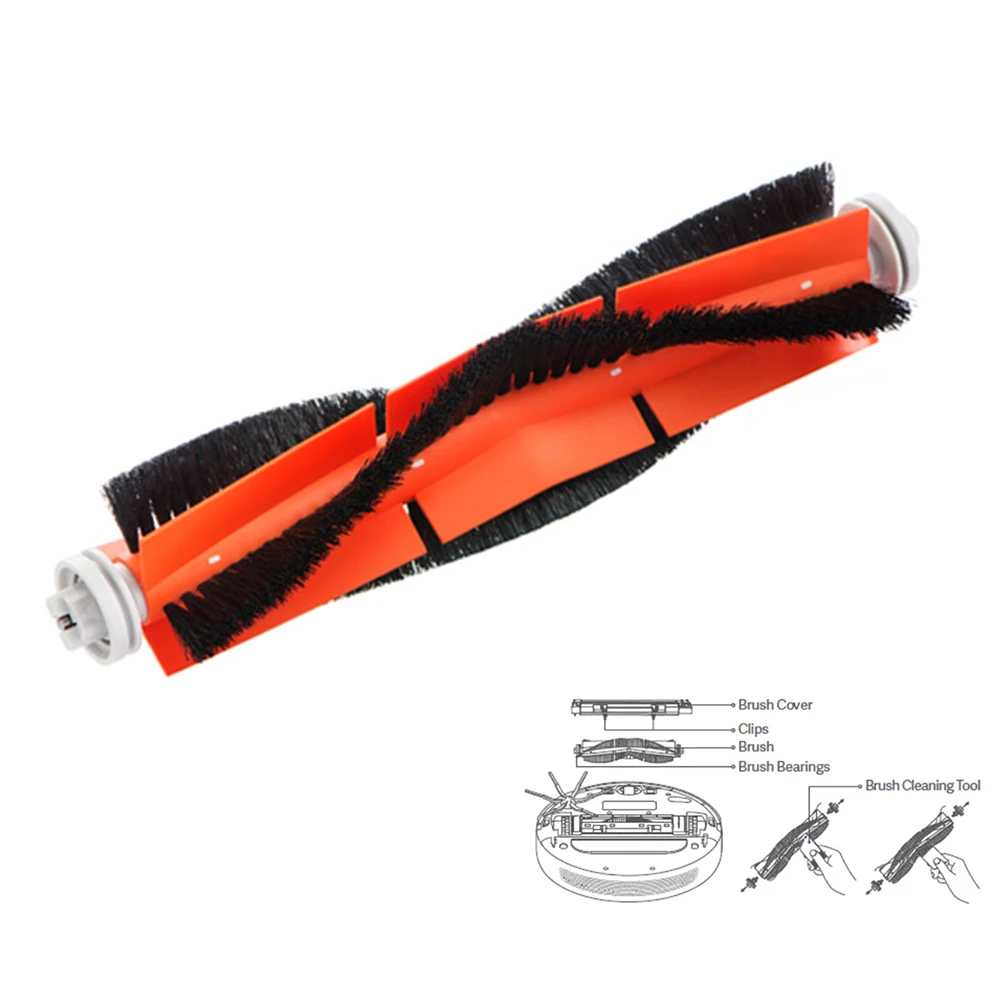 

Home Park Garden Roller Brush Cleaner Accessories Delicate Effectively Remove Dirt Highly Matched Quiet Operation