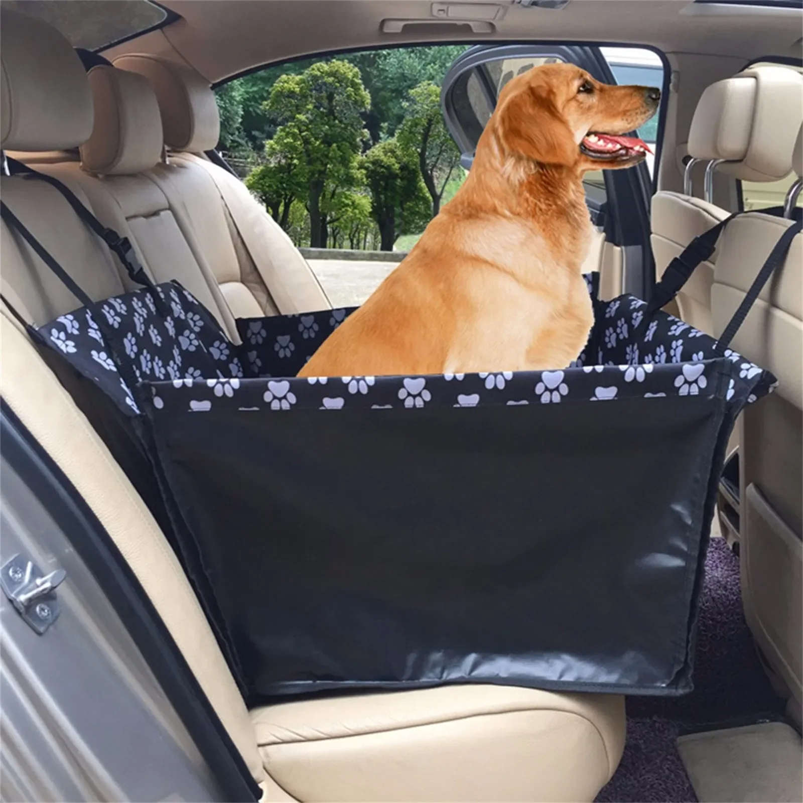 

Waterproof Pet Carriers Dog Car Seat Cover Mats Hammock Cushion Carrying For Dogs transportin perro autostoel hond Car Seat Bag