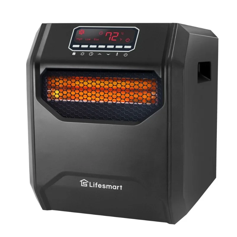 

LifeSmart LifePro 1500W 6 Element Infrared Large Room Space Heater w/Remote